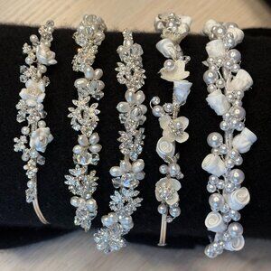 HEADBANDS_Communion/Flower Girl Headbands (Set of 5) 50.00